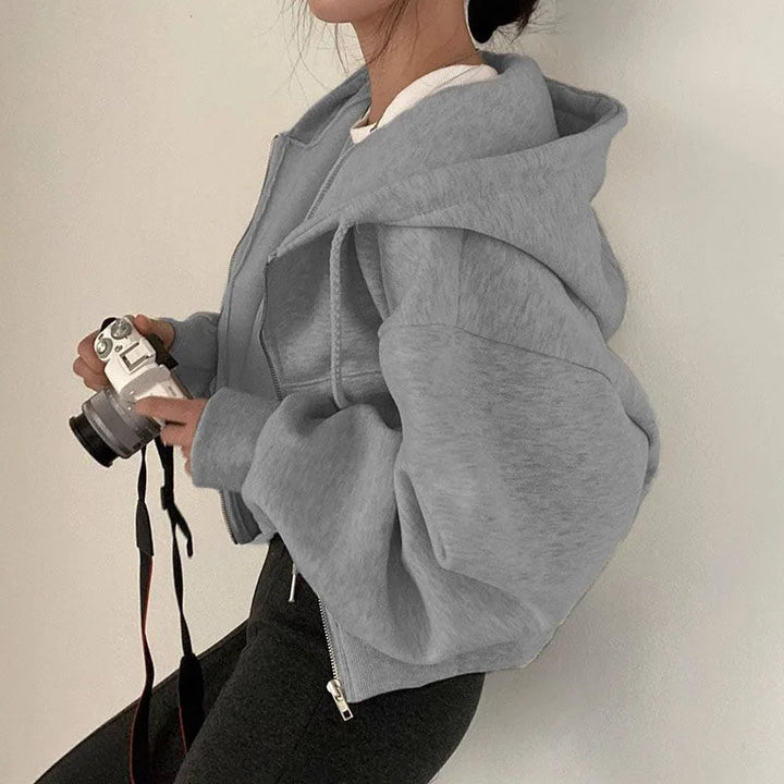 Ariana | Bequeme Hoodie mit Reißverschluss