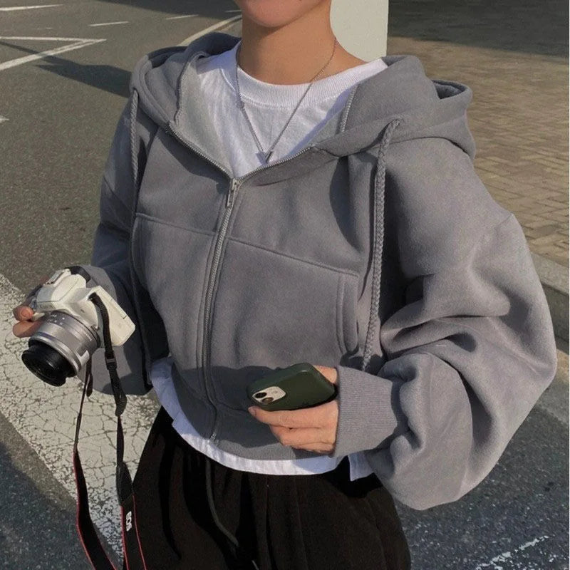 Ariana | Bequeme Hoodie mit Reißverschluss