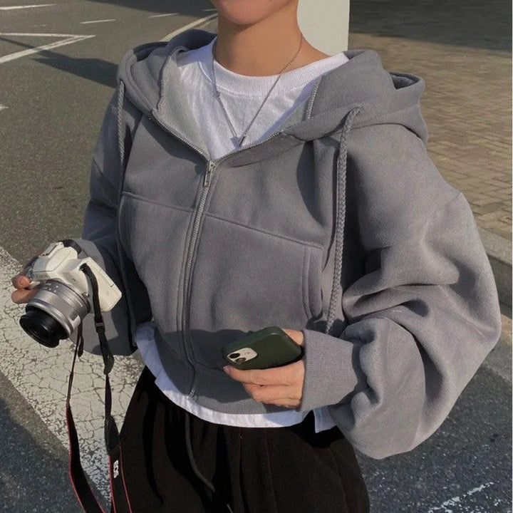 Ariana | Bequeme Hoodie mit Reißverschluss