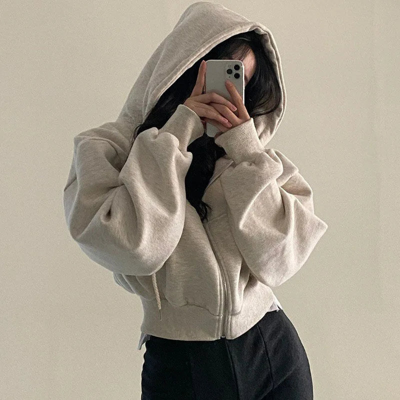 Ariana | Bequeme Hoodie mit Reißverschluss